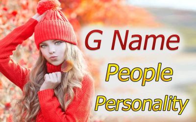 G Name People Personality And Their Surprising Traits