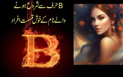 Letter B People Persnality |  B Letter Se Shuru Hone Waly Afrad