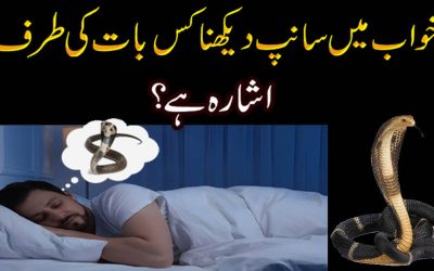 Khawab Mein Saanp Dekhne Ki Tabeer