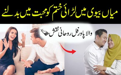 Larai Khatam Karne Ka Naqsh | Mian Biwi Me Mohabbat Ka Naqsh