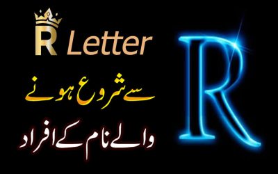 R Letter Se Shuru Hone Wale Naam K Afrad | R Personality People