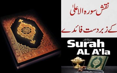 Surah Al-Ala Ke Fawaid Or Barkaat | Benefit Of Naqsh Surah Al-Ala