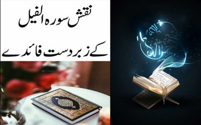 Surah Al-Fil Ka Naqsh | Benefits Of Naqsh Surah Al-Fil
