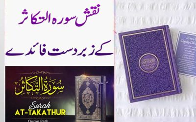Surah Al-Takasur Ki Fazilat | Surah Al-Takasur Ka Powerful Naqsh