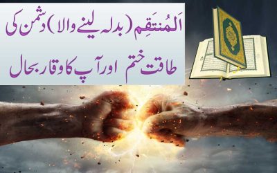 Zulm Aur Dushman Se Nijat Ka Naqsh